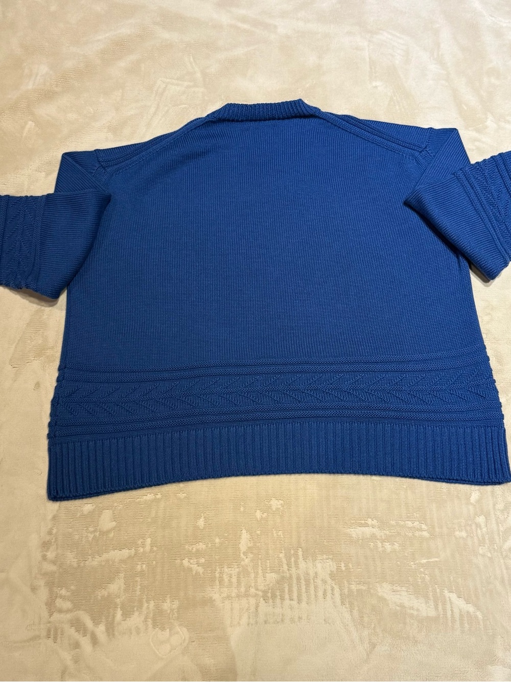 Charl Knitwear West Jumper in Blue - Picture 8 of 11